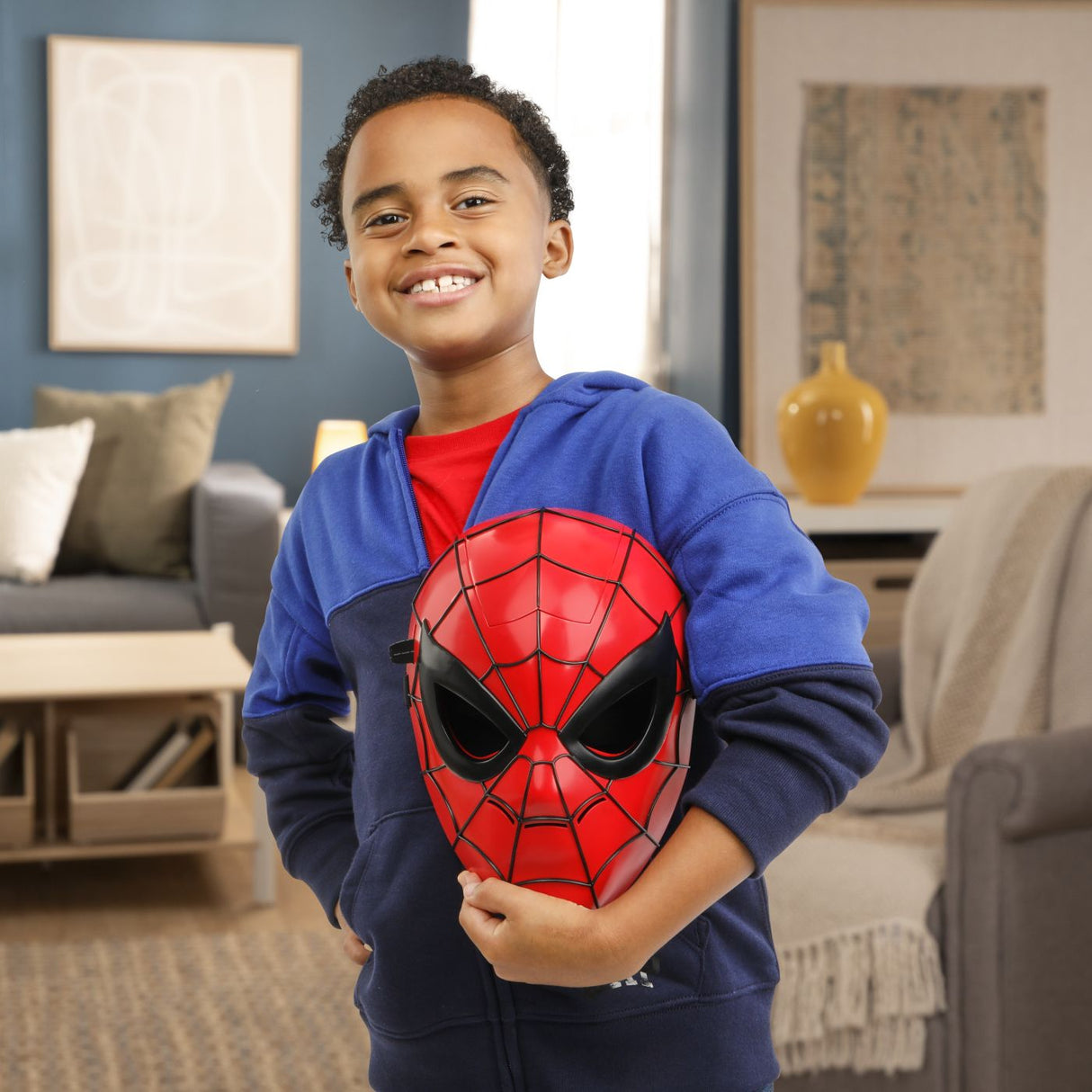 MARVEL SPIDERMAN MASCA GLOW FX CU OCHI LUMINOSI