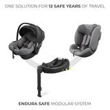 SCOICA AUTO KINDERKRAFT I-LITE 40-87 CM, GREY
