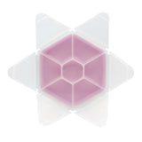 CUTIE SNACK HEXAGON SNACKLE 6 COMPARTMENTE, MELII, PINK