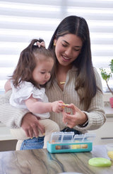 CUTIE SNACK 4 COMPARTIMENTE, MELII LUXE, BLUE