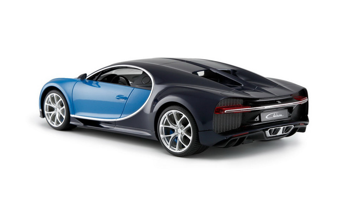 MASINA CU TELECOMANDA BUGATTI CHIRON ALBASTRU SCARA 1 LA 14