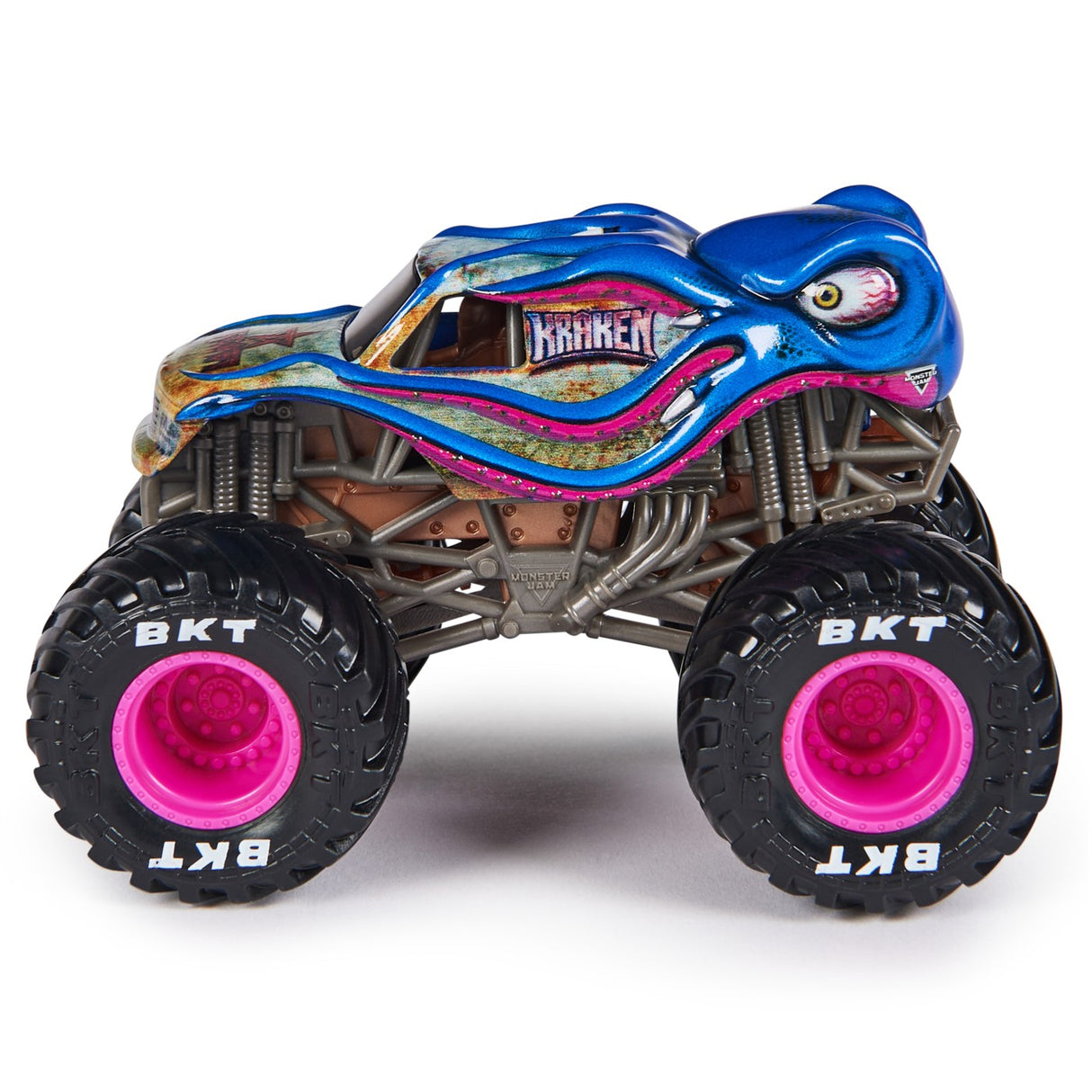 MONSTER JAM MASINUTA METALICA KRAKEN SCARA 1 LA 64