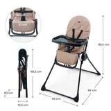 SCAUN DE MASA KINDERKRAFT BINCI, BEIGE