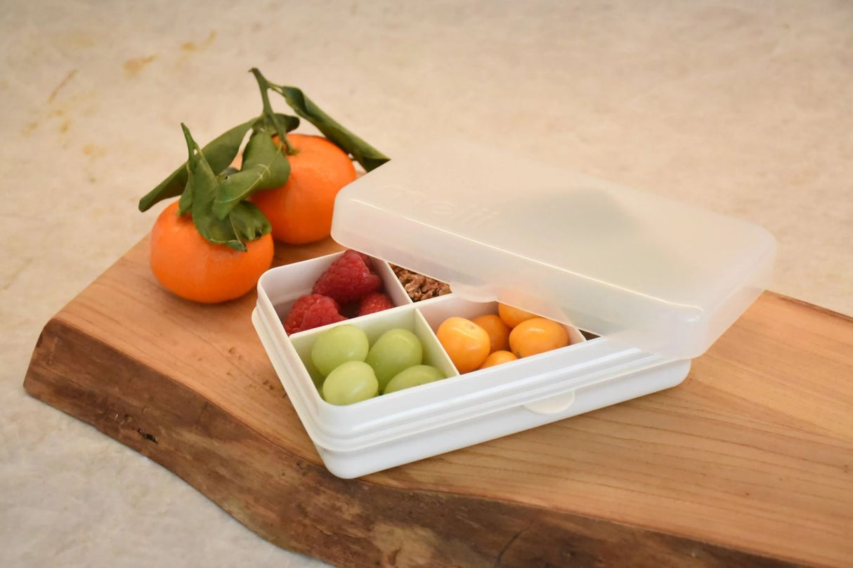 CUTIE SNACK 6 COMPARTIMENTE, MELII LUXE, IVORY