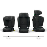 SCAUN AUTO KINDERKRAFT UNITY2 100-150 CM, BLACK
