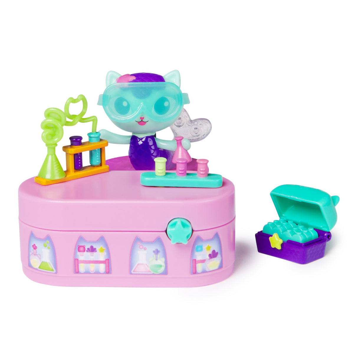 GABBYS DOLLHOUSE BOBBLE KITTY MERCAT SI CAMERA POTIUNILOR