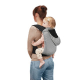 MARSUPIU ERGONOMIC KINDERKRAFT ADOREE MEI TAI, GREY