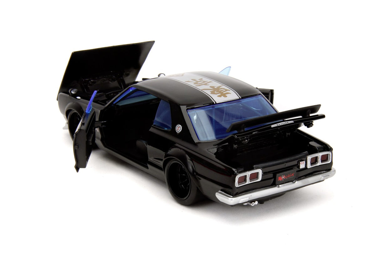 JADA SET TOKYO REVENGERS FIGURINA METALICA 7CM SI MASINUTA NISSAN SKYLINE GTR SCARA 1 LA 24