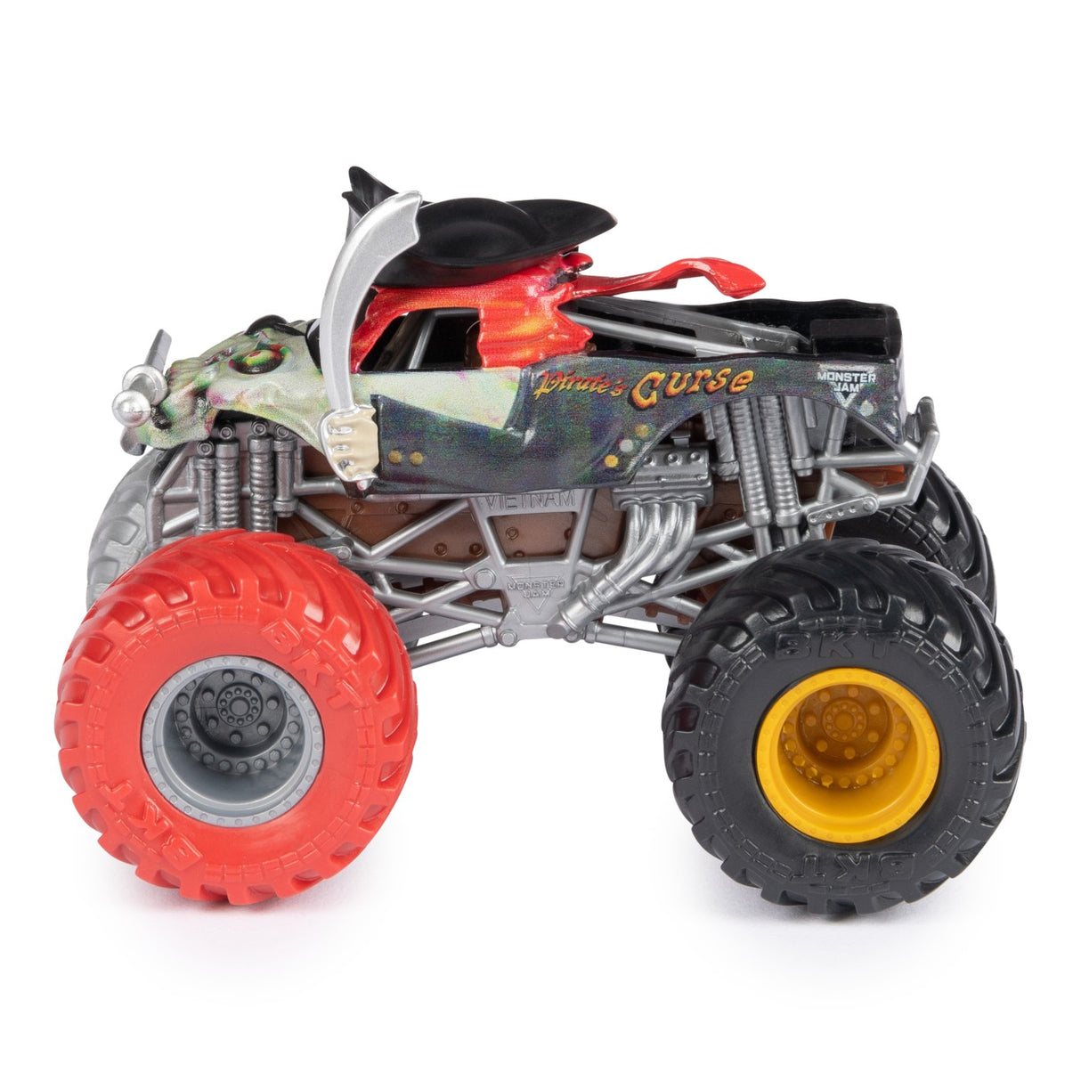MONSTER JAM MASINUTA METALICA PIRATES CURSE SCARA 1 LA 64