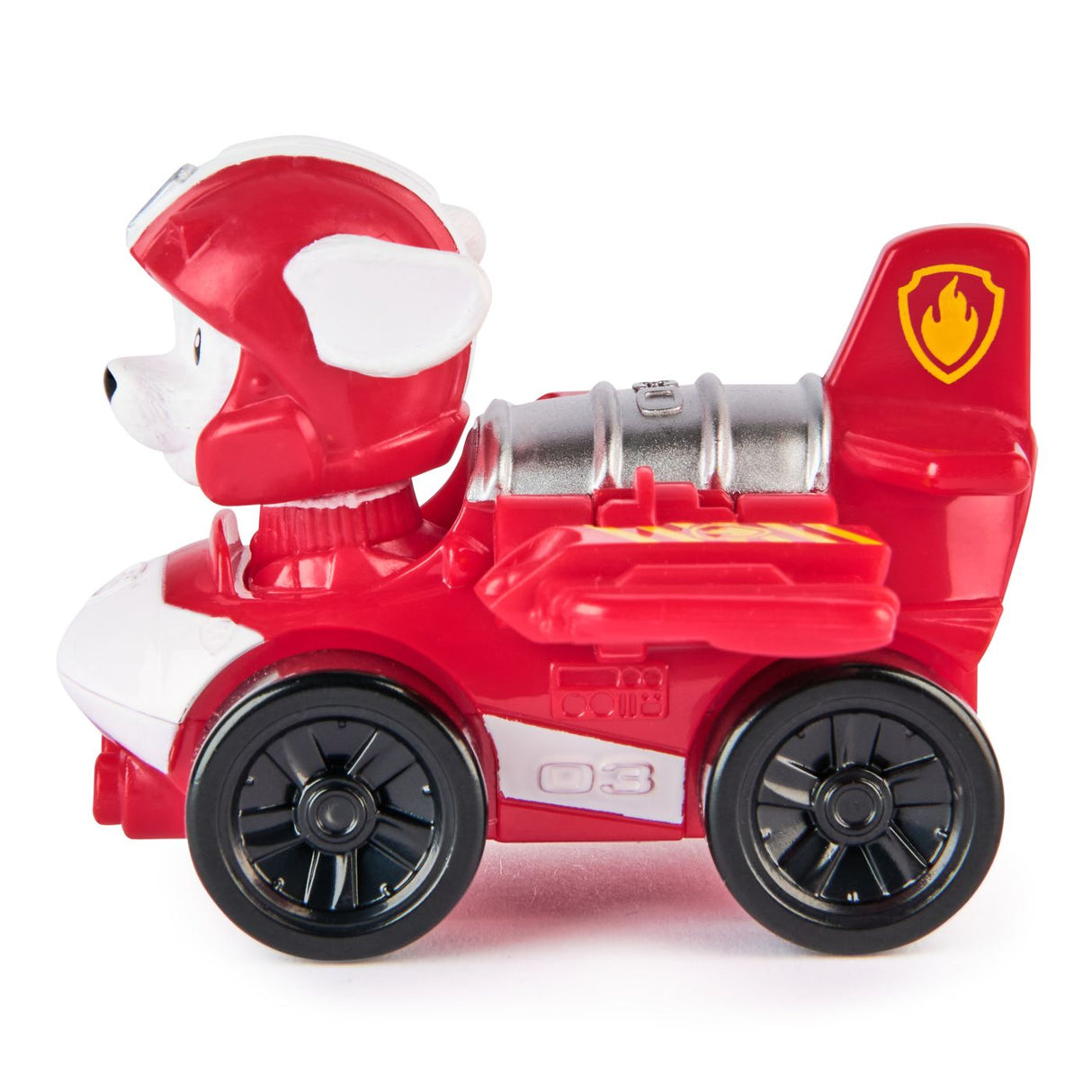 PATRULA CATELUSILOR PUP SQUAD RACERS AIR RESCUE VEHICUL METALIC MARSHALL SCARA 1 LA 55