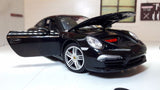 MASINUTA METALICA PORSCHE 911 NEGRU SCARA 1 LA 24