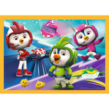 PUZZLE TREFL 4IN1 ECHIPA TOP WING IN ACTIUNE