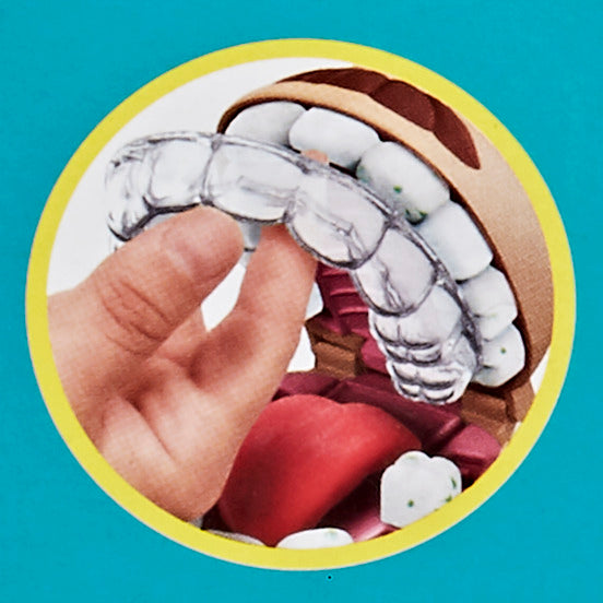 PLAY-DOH SET DENTISTUL CU ACCESORII SI DINTI COLORATI