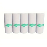 Set 5 Role de Hartie Termica Autocolanta, Flippy, pentru Mini Imprimanta Foto Portabila, Alb - vivimall.ro