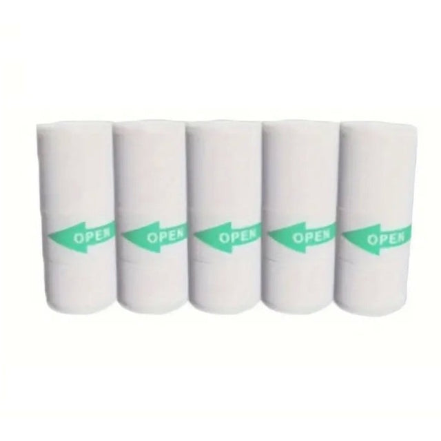 Set 5 Role de Hartie Termica Autocolanta, Flippy, pentru Mini Imprimanta Foto Portabila, Alb - vivimall.ro