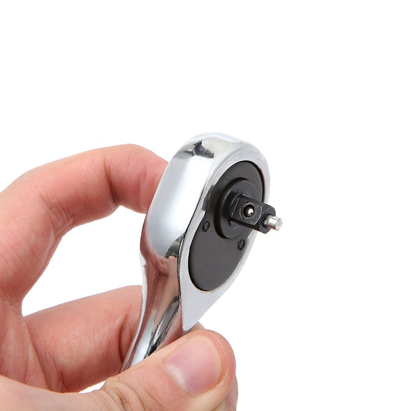 Trusa Chei Tubulare, Set 53 de Piese, Flippy, Surubelnita, Clichet, Tubulare, Imbus, Prelungitor, 27 x 20 x 5 cm, 1.7 kg, Cutie Verde - vivimall.ro