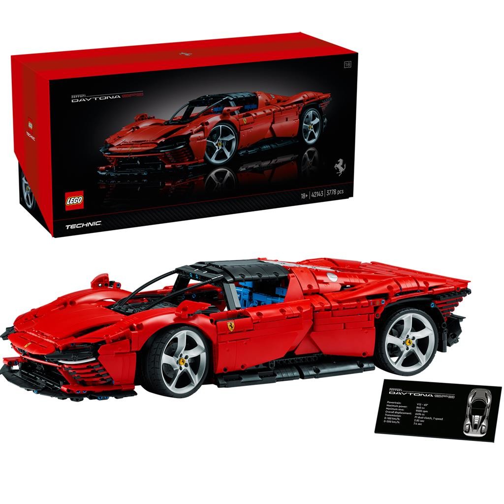 LEGO TECHNIC FERRARI DAYTONA SP3 42143