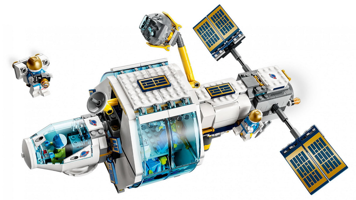 LEGO CITY STATIE SPATIALA SELENARA 60349