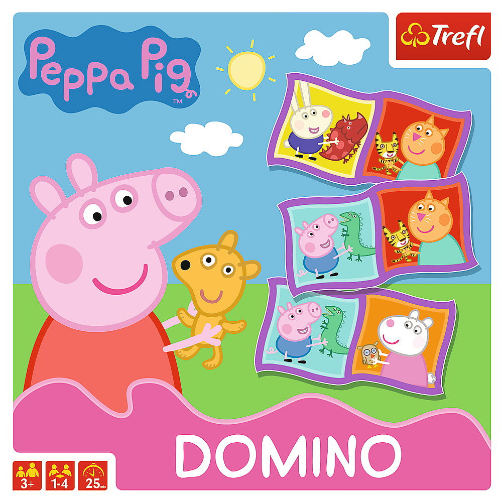 JOC TREFL DOMINO PEPPA PIG