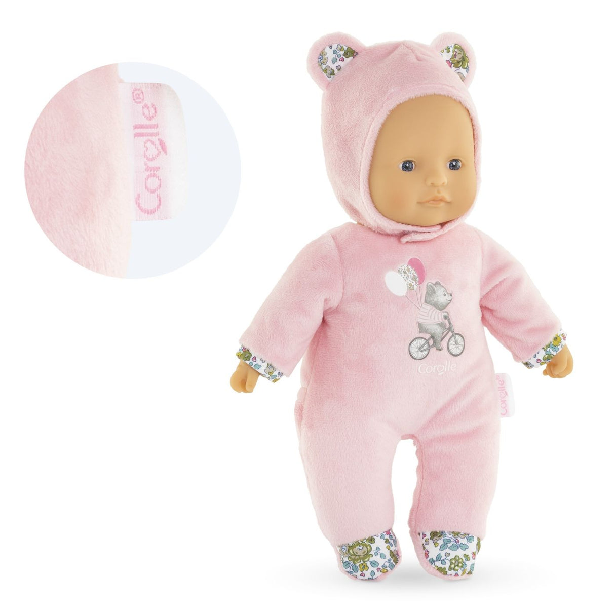 COROLLE MDC BEBELUS SWEET HEART URSULET ROZ 30CM