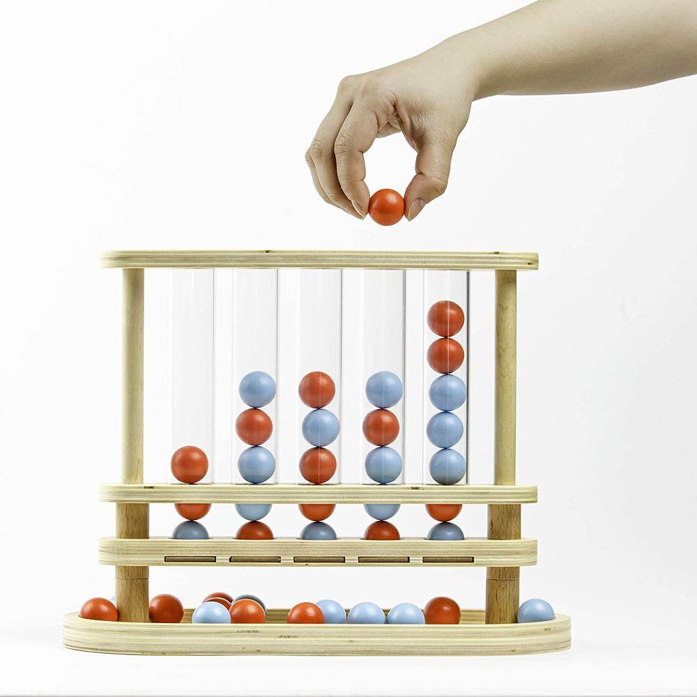 JOC MARBLES NEWTON 5 IN LINIE DIN LEMN