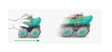 MASINUTA BEBE MONSTER TRUCK CROCODILUL