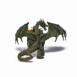 PAPO FIGURINA DRAGON CU 2 CAPETE