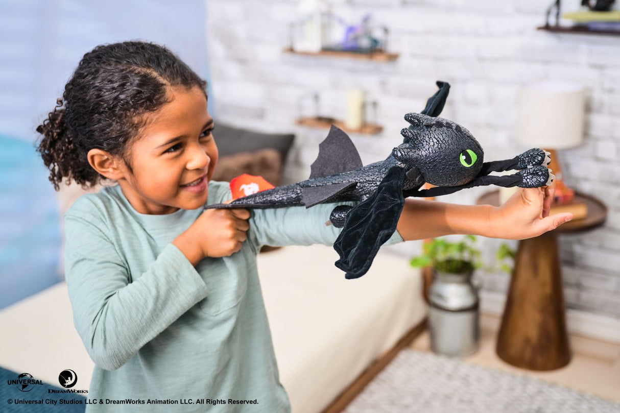 CUM SA ITI DRESEZI DRAGONUL HUG SI GLIDE FIGURINA DRAGON TOOTHLESS