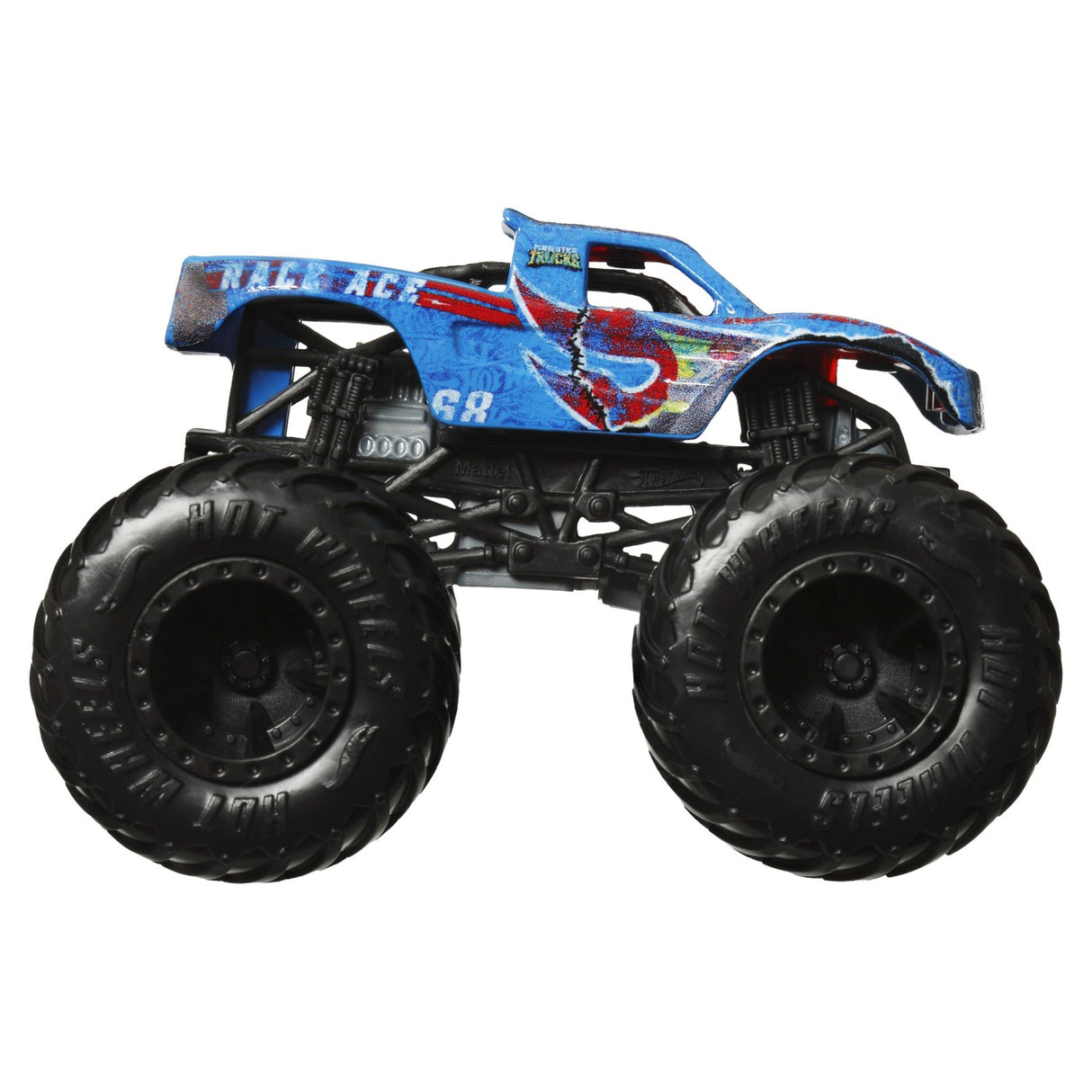 HOT WHEELS MONSTER TRUCK SI MASINUTA METALICA RACE ACE