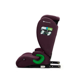 SCAUN AUTO KINDERKRAFT JUNIOR FIX2, I-SIZE 100-150 CM, CHERRY RED