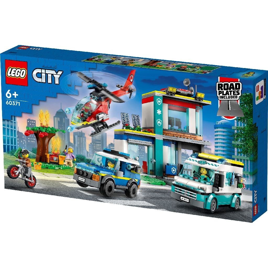 LEGO CITY CENTRU PENTRU VEHICULE DE URGENTA 60371