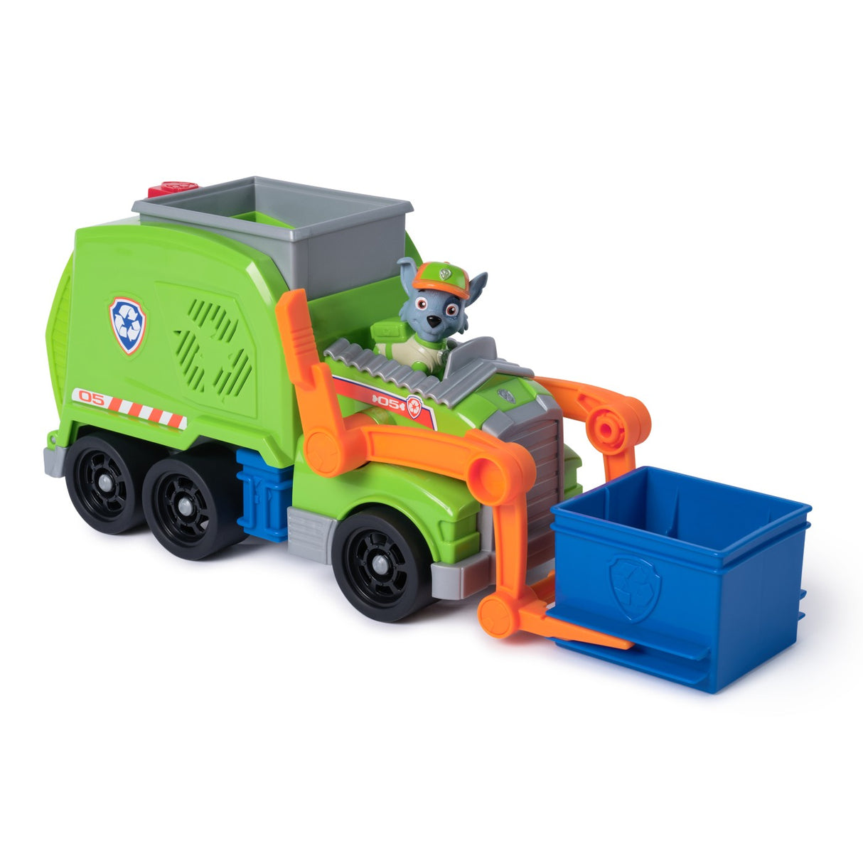 PATRULA CATELUSILOR ROCKY SI CAMIONUL DE RECICLARE CRUSH N ROLL
