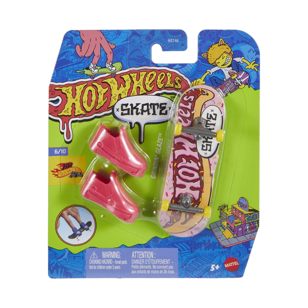 HOT WHEELS SET PLACA SI PANTOFI DE SKATE