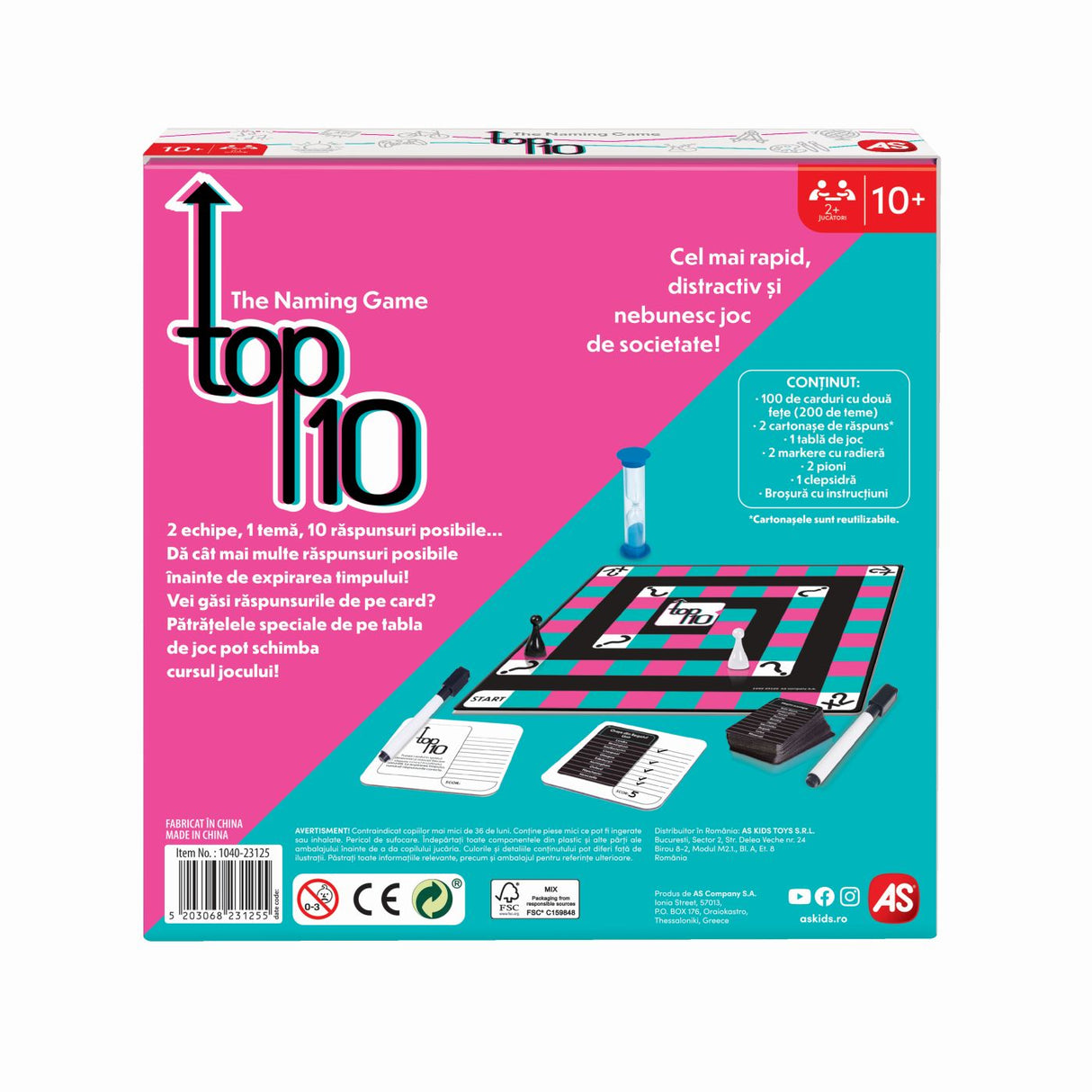 JOC DE SOCIETATE TOP 10 IN LIMBA ROMANA