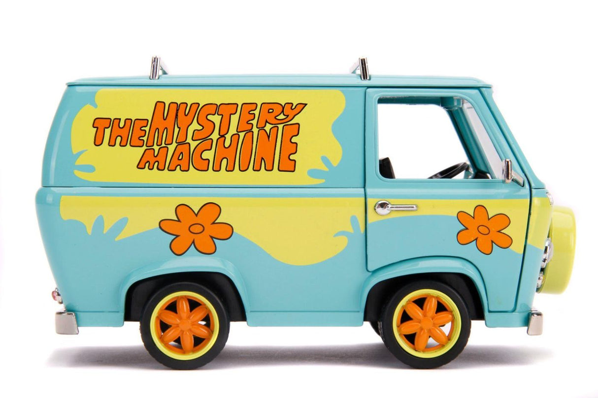 JADA SCOOBY DOO SET DUBA METALICA MISTERIOASA SCARA 1 LA 24 SI 2 FIGURINE