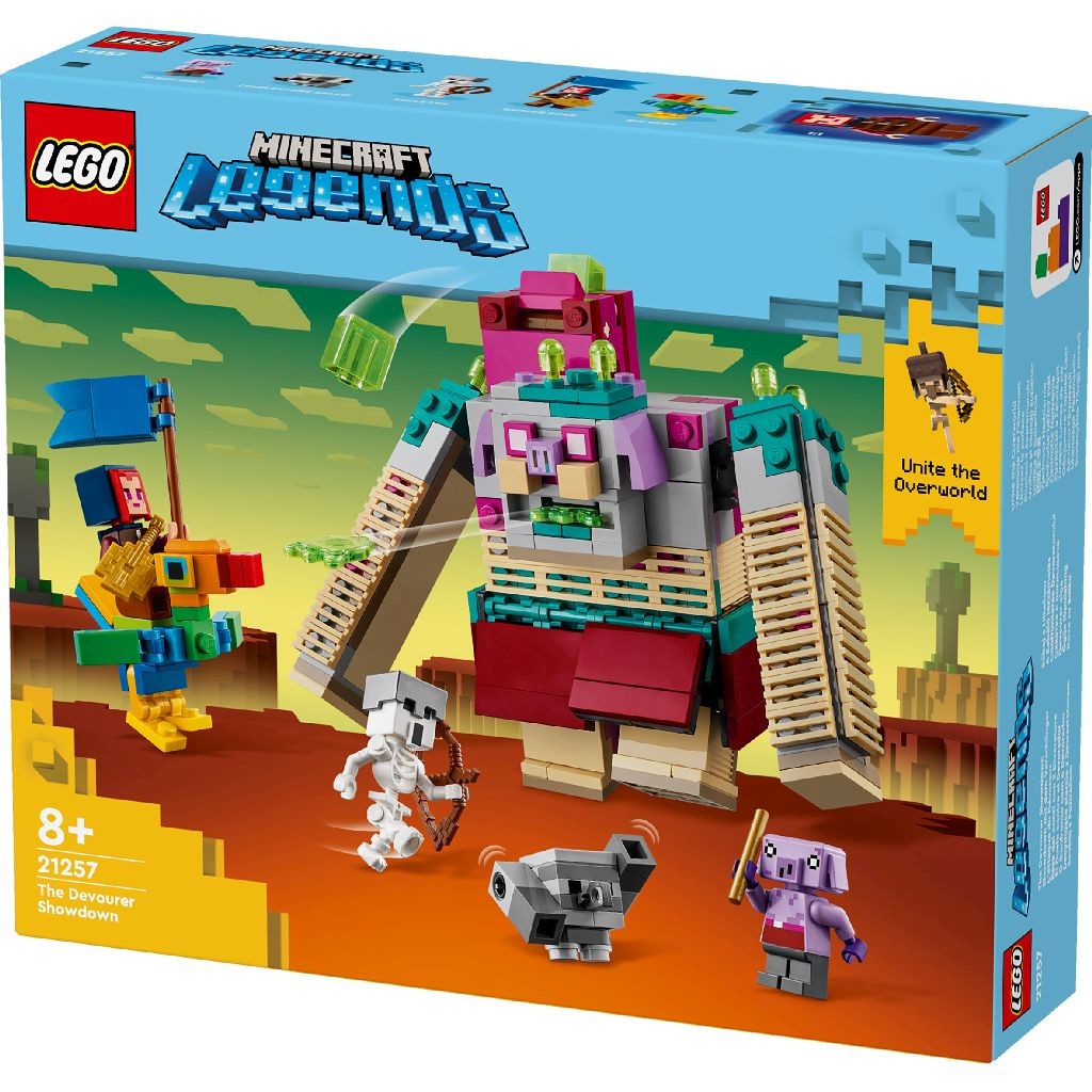 LEGO MINECRAFT CONFRUNTAREA DEVORATORULUI 21257