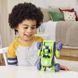 MARVEL IRON MAN SI PRIETENII SAI UIMITORI SET VEHICUL 2 IN 1 SI FIGURINA IRON HULK