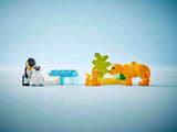 LEGO DUPLO FAMILII DE ANIMALE SALBATICE: PINGUINI SI LEI 10442