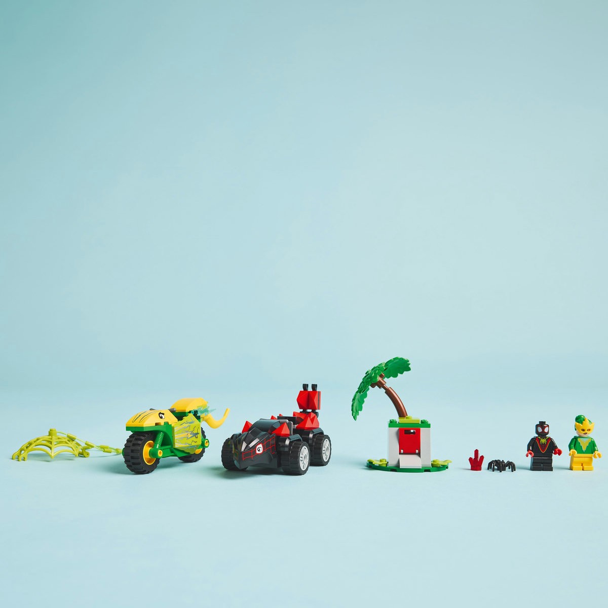 LEGO SPIDEY SPIN SI ELECTRO IN DINO-VEHICULE 11198