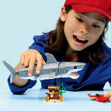 LEGO CREATOR RECHIN FEROCE CU UN CUFAR DE COMORI 31381