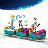 LEGO DISNEY FROZEN AVENTURA CU SANIA PE SINE LA CASTELUL DE GHEATA  AL ELSEI 43281