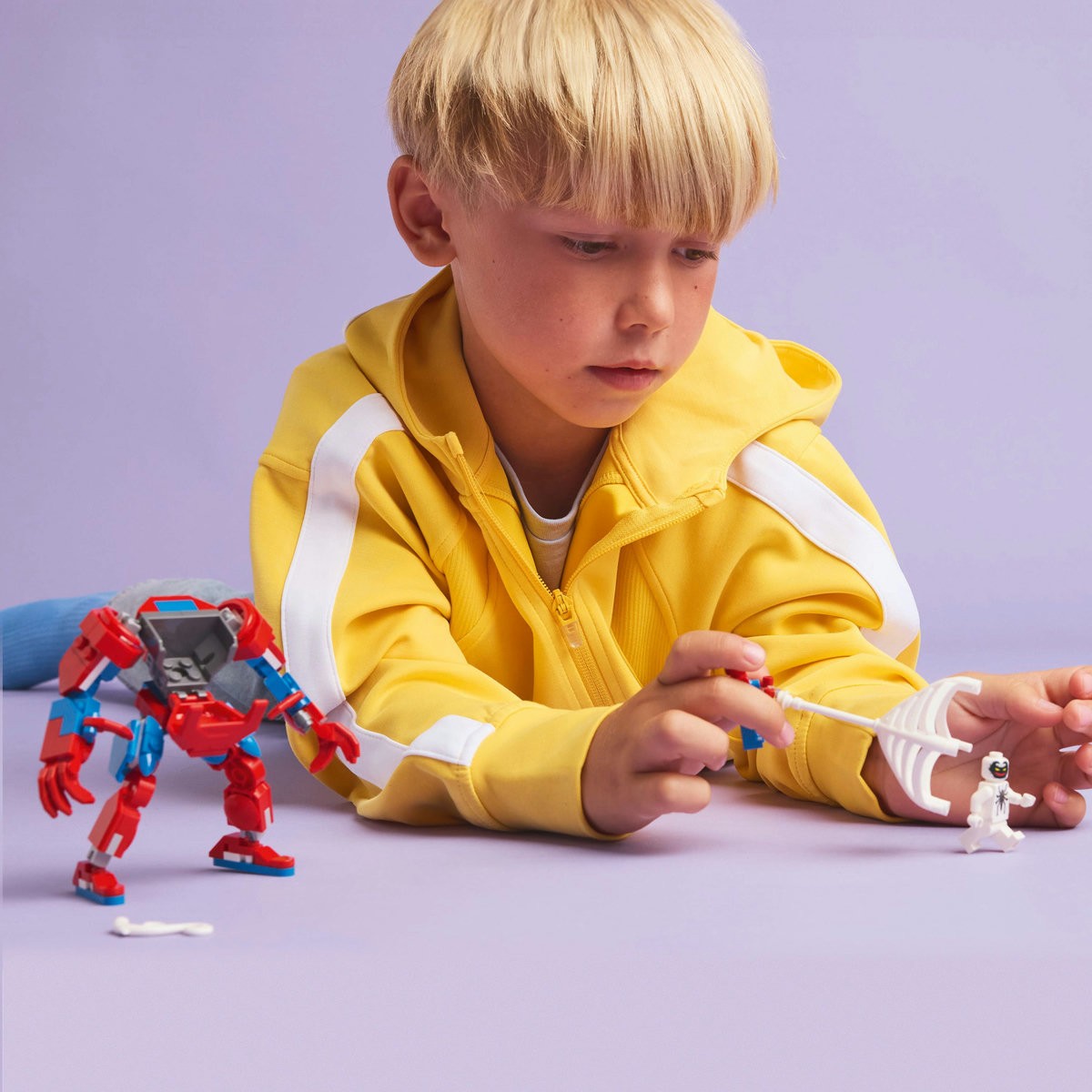 LEGO SUPER HEROES ROBOTUL OMUL PAIANJEN VS. ANTI-VENOM 76308