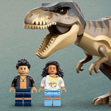 LEGO JURASSIC WORLD RENASTEREA EVADARE PE RAU DIN CALEA UNUI T REX 76975