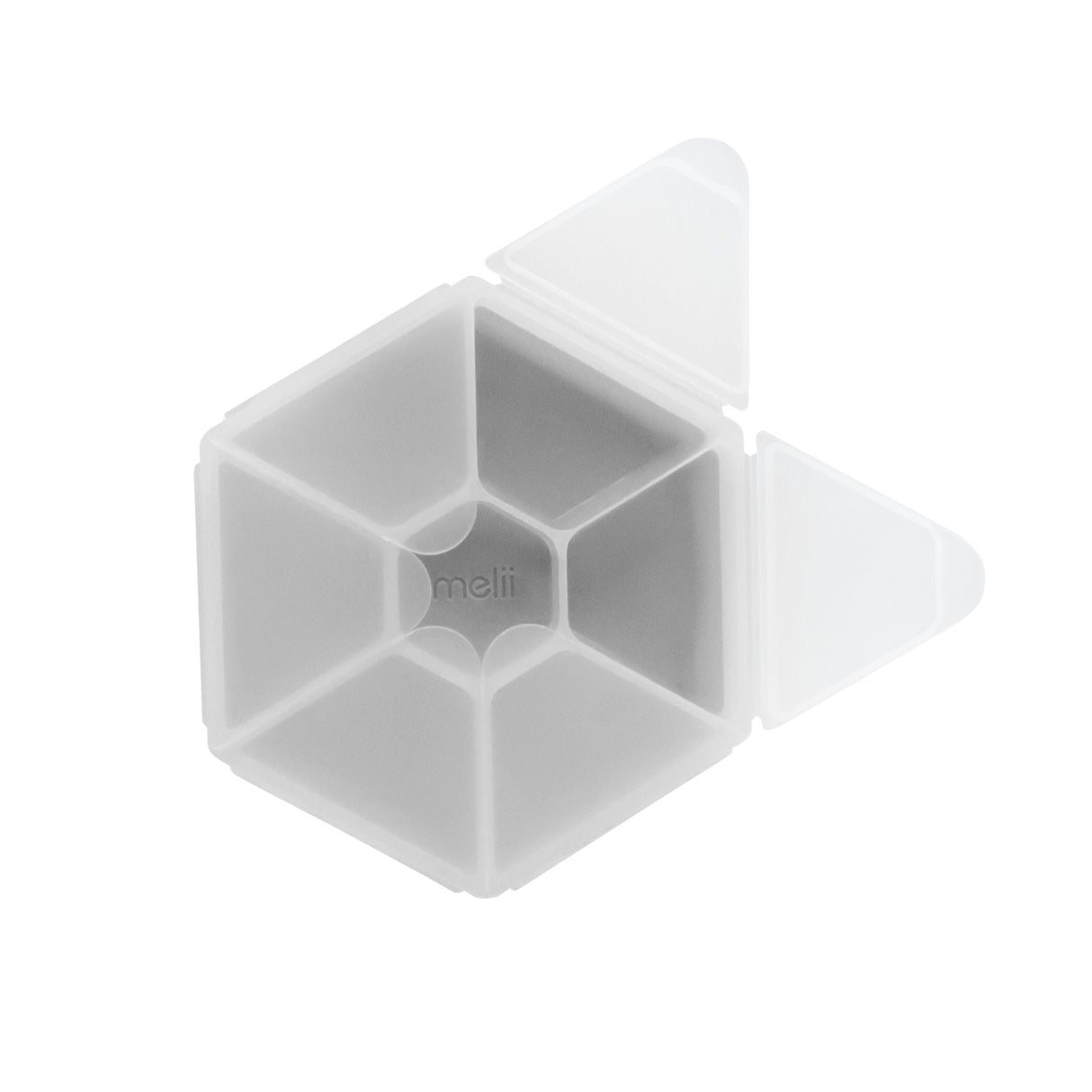 CUTIE SNACK HEXAGON SNACKLE 6 COMPARTMENTE, MELII, GREY
