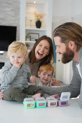 SET 4 RECIPIENTE SILICON SNAP&GO CUBES, MELII, 4*118 ML