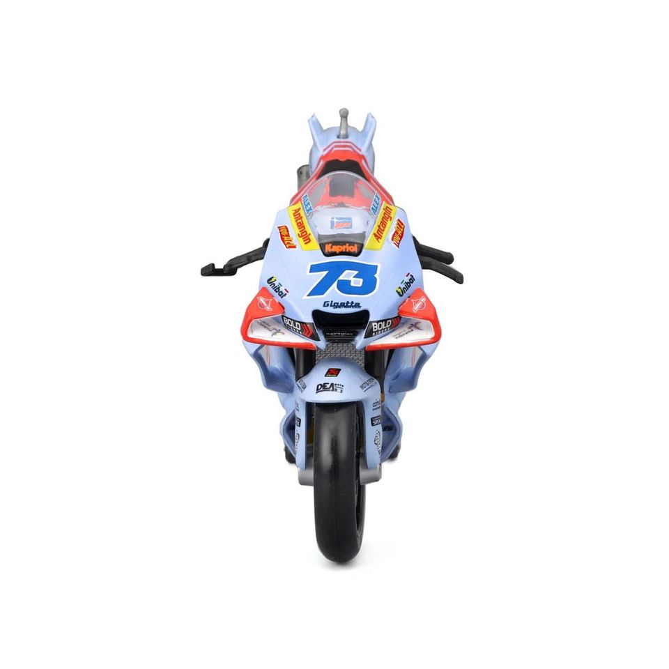 MAISTO MOTOCICLETA METALICA DUCATI DESMOSEDICI GP TEAM GRESINI RACING SCARA 1 LA 18