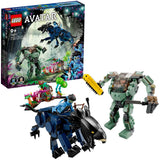 LEGO AVATAR NEYTIRI SI THANATOR CONTRA ROBOTUL AMP QUARITCH 75571