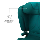 SCAUN AUTO KINDERKRAFT UNITY2 100-150 CM, GREEN