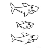 PUZZLE TREFL PRIMO BABY MAXI 2X10 BABY SHARK