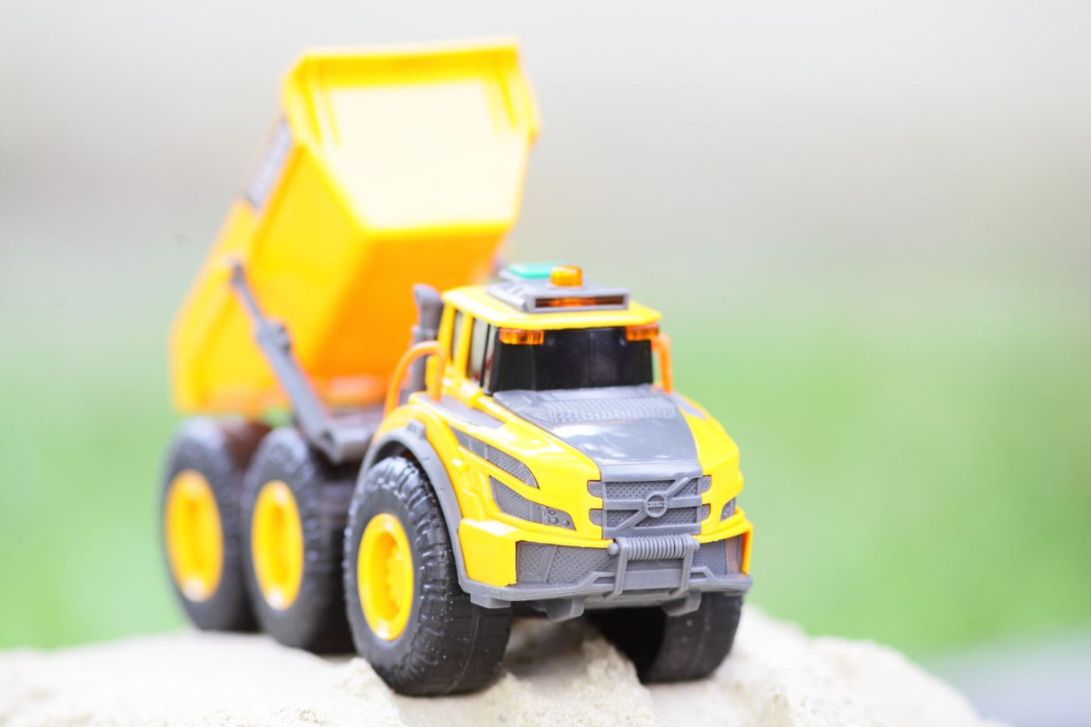 DICKIE BASCULANTA VOLVO ARTICULAT CU SUNETE SI LUMINI 23CM